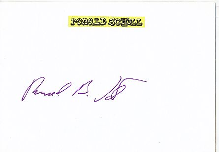 Ronald Schill  Politik Autogramm Karte original signiert 