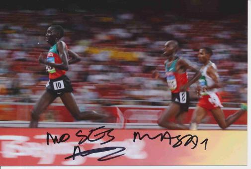 Moses Masai  Kenia  Leichtathletik Autogramm Foto original signiert 