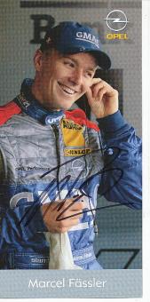 Marcel Fässler  Opel  Auto Motorsport  Autogrammkarte  original signiert 
