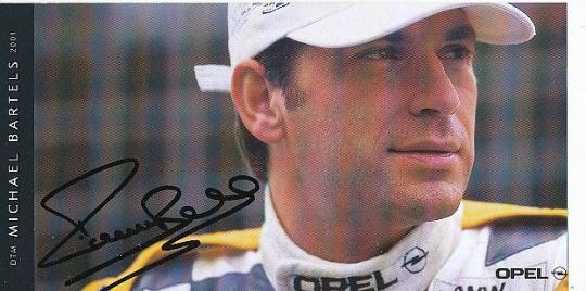 Michael Bartels  Opel  Auto Motorsport  Autogrammkarte  original signiert 