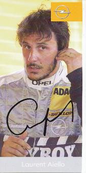 Laurent Aiello  Opel  Auto Motorsport  Autogrammkarte  original signiert 