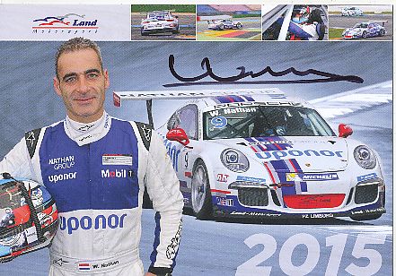 Wolfgang Nathan  Auto Motorsport  Autogrammkarte  original signiert 