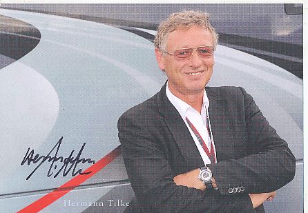 Hermann Tilke  Auto Motorsport  Autogrammkarte  original signiert 