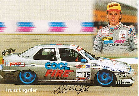 Franz Engslter   Auto Motorsport  Autogrammkarte  original signiert 