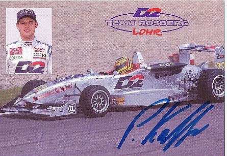 Pierre Kaffer   Auto Motorsport  Autogrammkarte  original signiert 