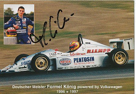 Thomas Mühlenz   Auto Motorsport  Autogrammkarte  original signiert 