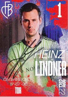Heinz Lindner  FC Basel  2021/2022  Fußball Autogrammkarte  original signiert 