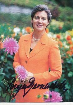 Sonja Gräfin Bernadotte  Insel Mainau  Adel  Autogrammkarte original signiert 