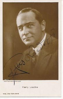 Harry Liedtke † 1945  Film & TV  Autogrammkarte original signiert 