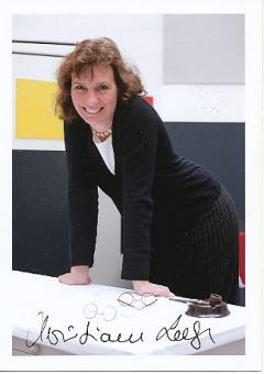 Christiane Lange  Kunsthistorikerin Staatsgalerie Autogramm Foto original signiert 