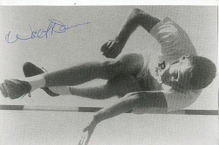 Walt Davis † 2020  USA Olympiasieger 1952  Leichtathletik  Autogramm   Foto original signiert 