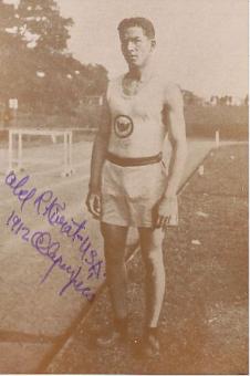 Abel Kiviat † 1991  USA Olympiasieger 1912  Leichtathletik  Autogramm   Foto original signiert 