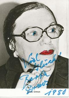 Berta Drews † 1987  Film & TV  Autogrammkarte original signiert 