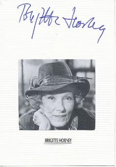 Brigitte Horney † 1988   Film & TV Autogramm Karte original signiert 