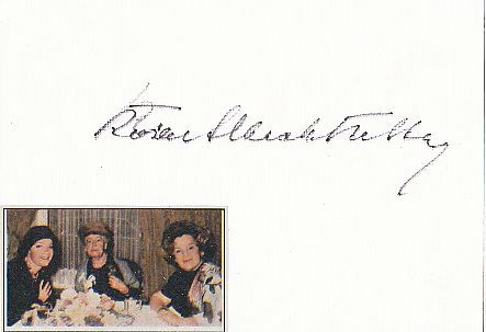 Rosa Albach-Retty † 1980  Film & TV Autogramm Karte original signiert 