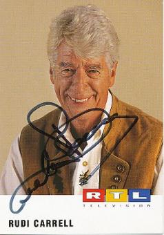 Rudi Carrell † 2006  RTL  Film & TV  Autogrammkarte original signiert 