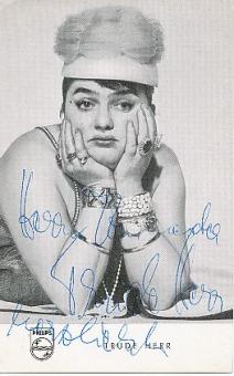 Trude Herr † 1991  Musik  Autogrammkarte original signiert 