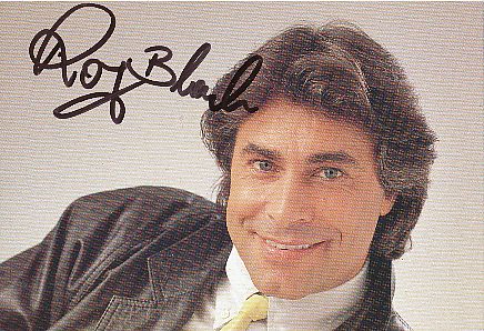 Roy Black † 1991  Musik  Autogrammkarte original signiert 