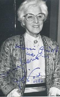 Joana Maria Gorvin † 1993  Film & TV  Autogrammkarte original signiert 