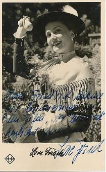 Lore Frisch † 1962  Film & TV  Autogrammkarte original signiert 