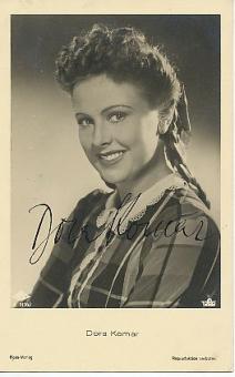 Dora Komar † 2006  Film & TV  Autogrammkarte original signiert 