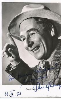 Paul Kemp † 1953   Film & TV  Autogrammkarte original signiert 