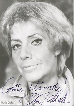 Doris Gallart  Film & TV  Autogrammkarte original signiert 