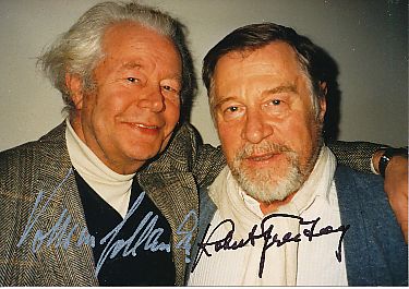 Robert Freitag † 2010 & Volker von Collande † 1990   Film & TV  Autogramm Foto original signiert 