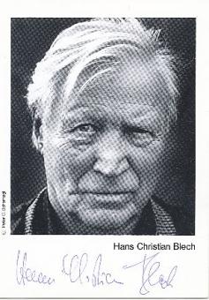 Hans Christian Blech  † 1993  Film & TV  Autogrammkarte original signiert 