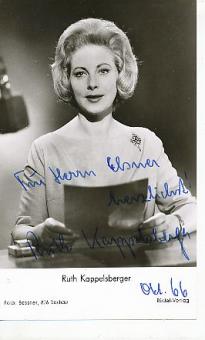 Ruth Kappelsberger  † 2014  Film & TV  Autogrammkarte original signiert 