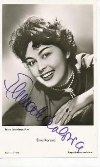 Elma Karlowa  † 1994  Film & TV  Autogrammkarte original signiert 