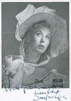 Josefin Kipper  † 1981  Film & TV  Autogrammkarte original signiert 