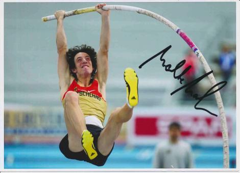 Malte Mohr  Deutschland  Leichtathletik Autogramm 13x18 cm Foto original signiert 