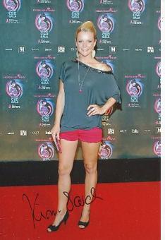 Kim Sarah Brandts   Film &  TV  Autogramm Foto original signiert 