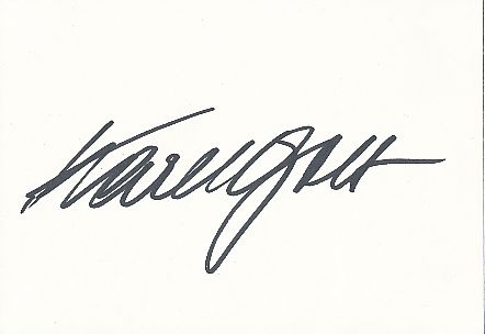 Karel Gott † 2019  Musik  Autogramm Karte original signiert 