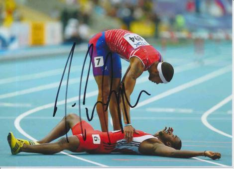 Jehue Gordon  Trinidad & Tobago   Leichtathletik Autogramm 13x18 cm Foto original signiert 