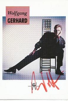 Wolfgang Gerhard   Musik  Autogrammkarte original signiert 