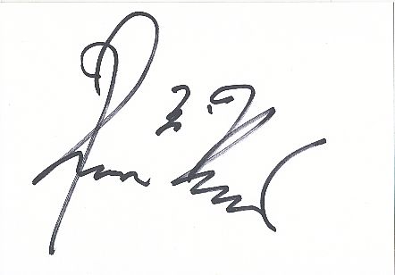 Johannes B.Kerner  TV Autogramm Karte original signiert 