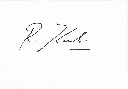 Rudolf Kowalski   Film & TV Autogramm Karte original signiert 