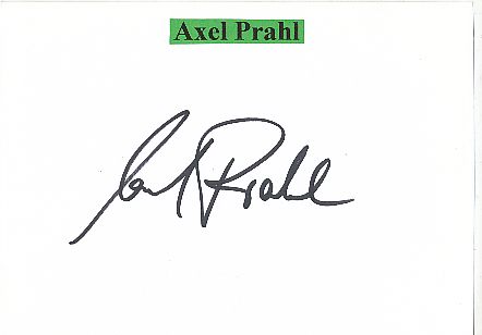 Axel Prahl   Film & TV Autogramm Karte original signiert 