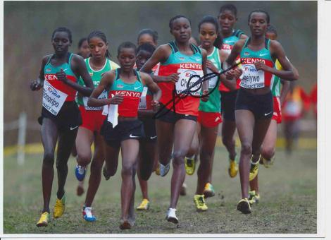 ?  Kenia  Leichtathletik Autogramm 13x18 cm Foto original signiert 