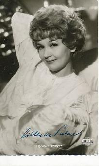 Liselotte Pulver   Film & TV  Autogrammkarte original signiert 