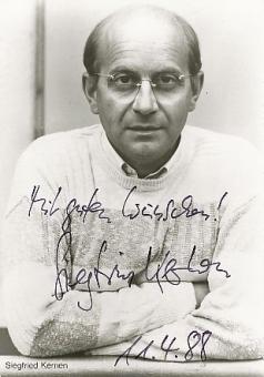 Siegfried Kernen  Film & TV  Autogrammkarte original signiert 