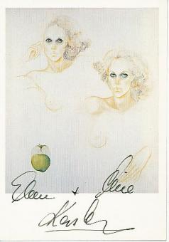 Alice & Ellen Kessler  Film & TV  Autogrammkarte original signiert 