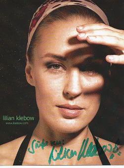 Lilian Klebow  Film & TV  Autogrammkarte original signiert 