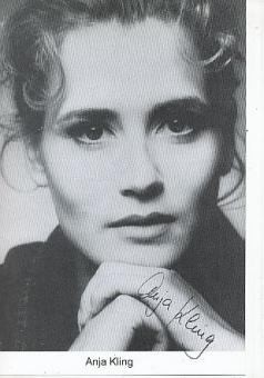 Anja Kling  Film & TV  Autogrammkarte original signiert 