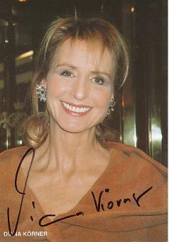 Diana Körner   Film & TV  Autogrammkarte original signiert 
