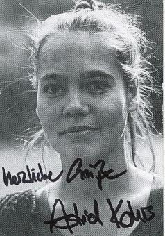 Astrid Kohrs   Film & TV  Autogrammkarte original signiert 