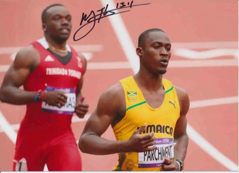 Thomas  Trinidad & Tobago  Leichtathletik Autogramm 13x18 cm Foto original signiert 