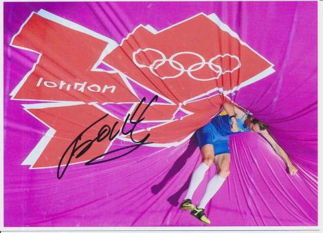 Maksym Mazuryk  Ukraine  Leichtathletik Autogramm 13x18 cm Foto original signiert 